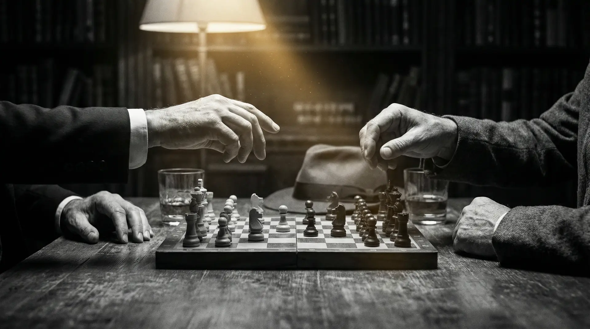 囧妈在线 艺术探索系列 - 非线性叙事，棋盘上的对弈象征命运的交错